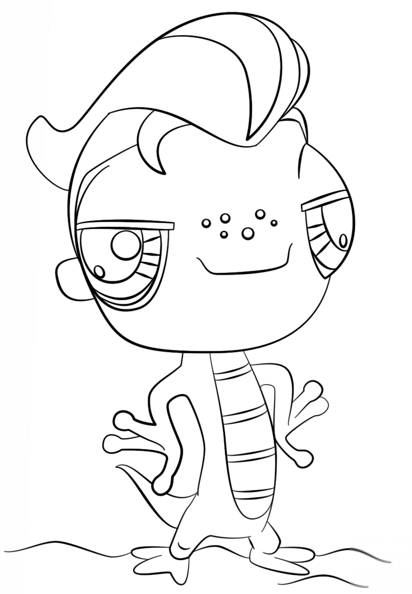 Littlest Pet Shop Lizard