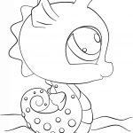 Littlest Pet Shop Seahorse