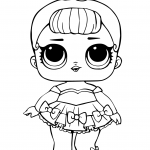 LOL Doll Miss Baby Glitter