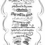 Lord's Prayer Doodle