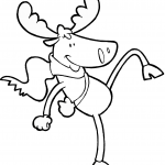 Cartoon Moose