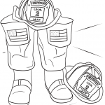 Firefighter Helmet and Boots