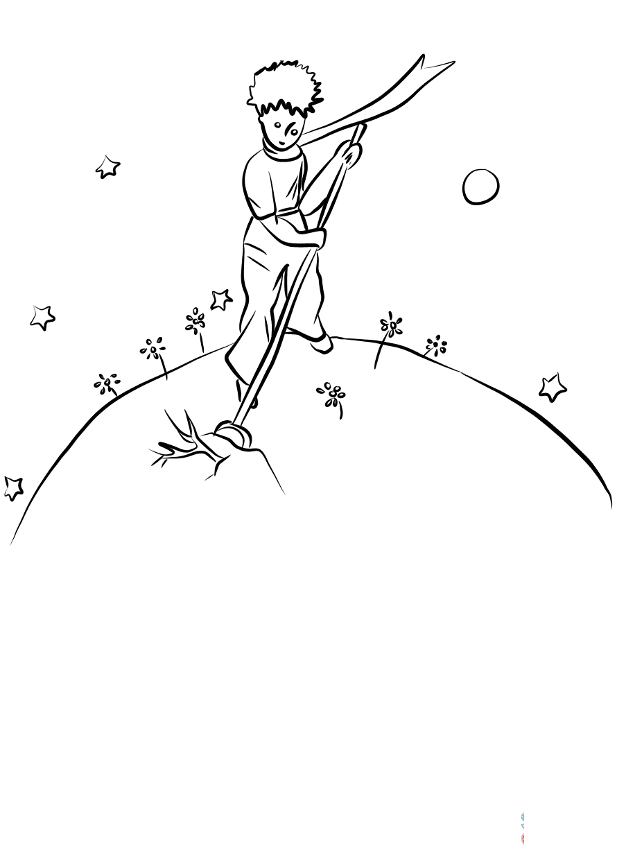 Little Prince Pull up Baobab Bush