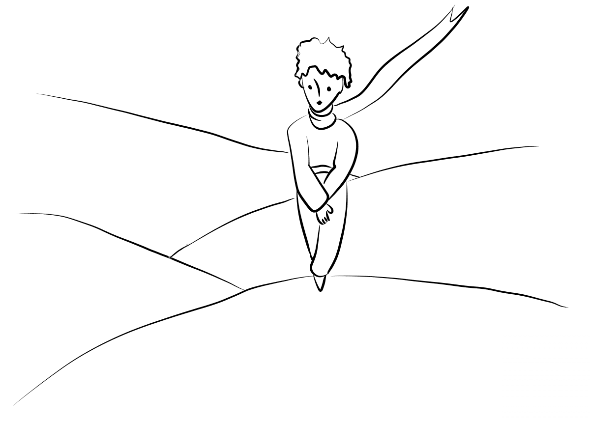 'The Little Prince was Walking...