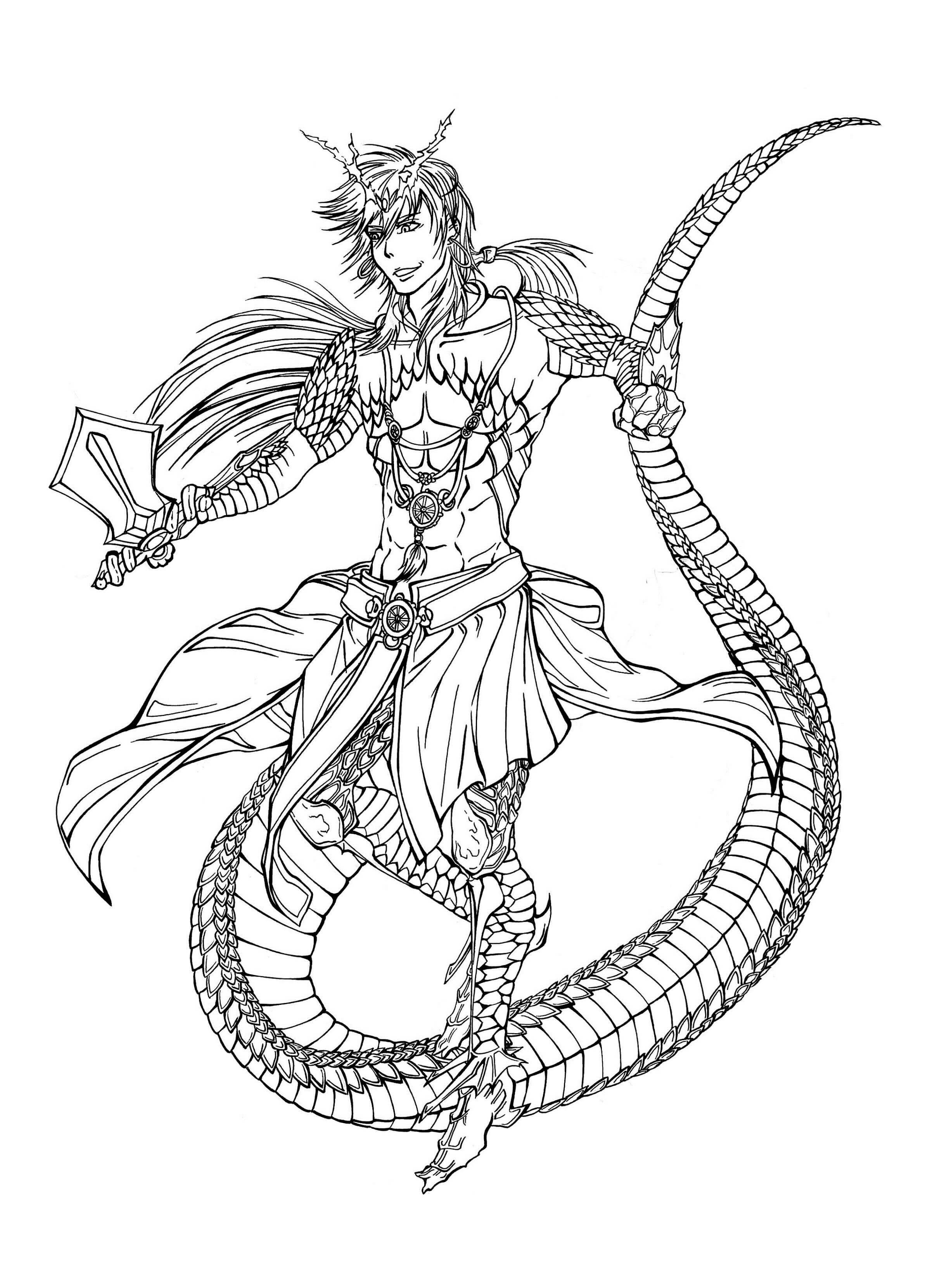 Sinbad Character from Manga/Anime...