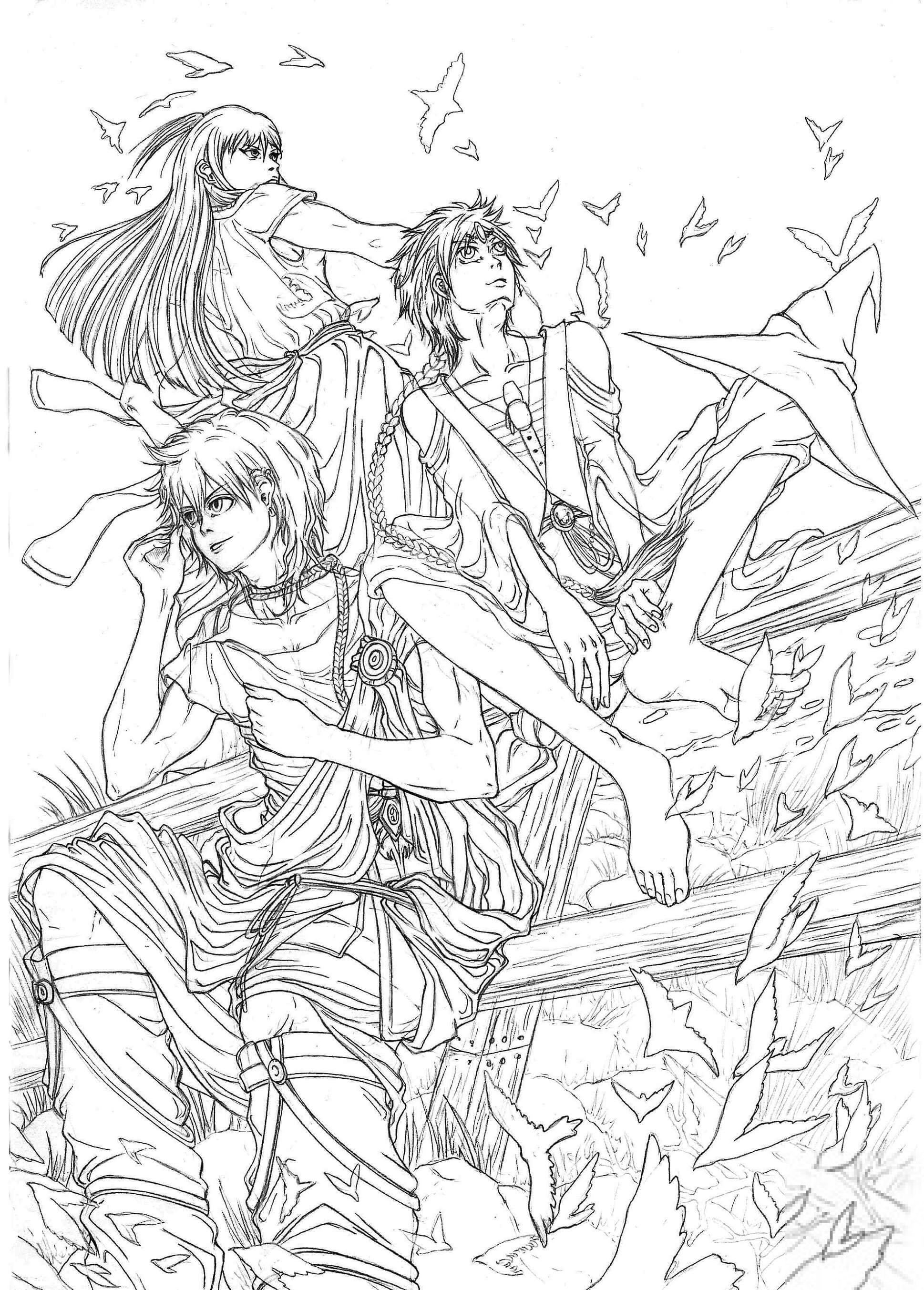 Morgiana Alibaba Saluja and Aladdin...