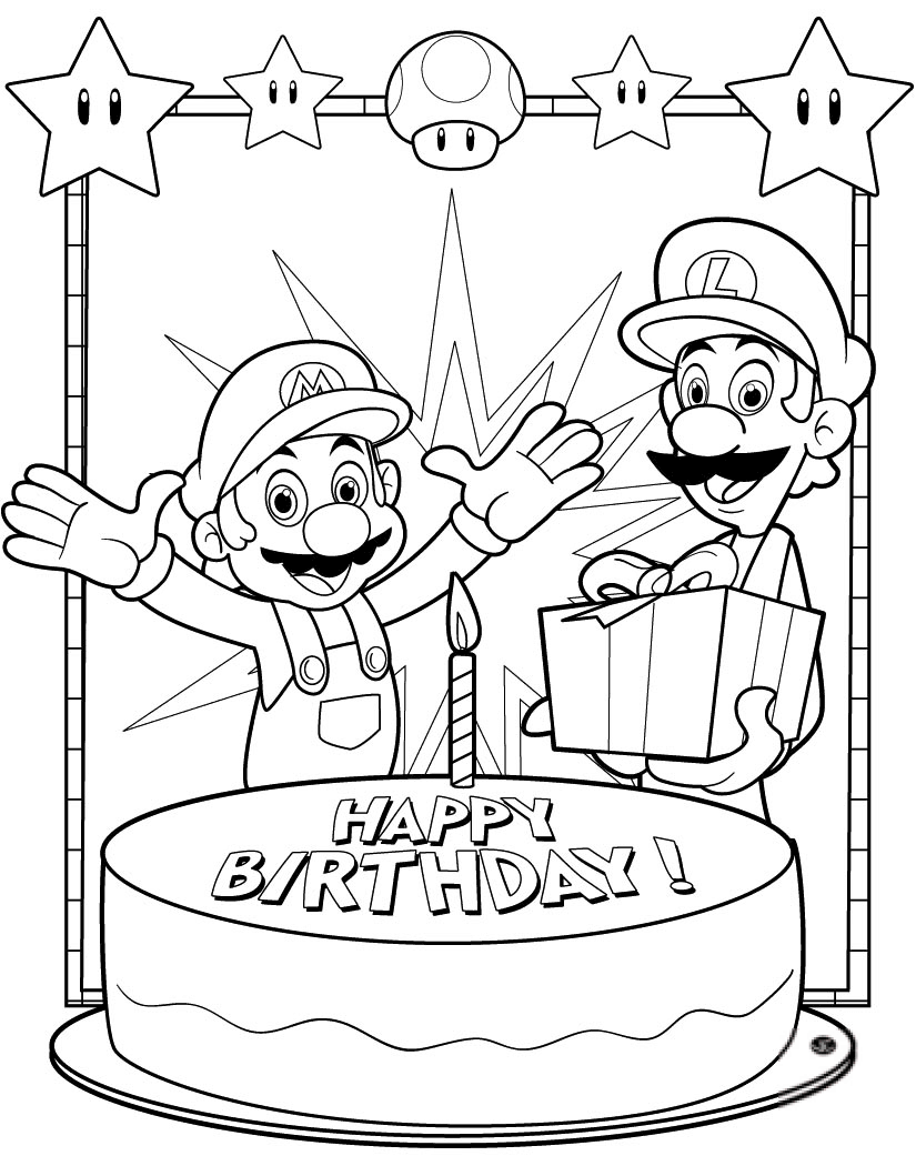 Happy Birthday Mario