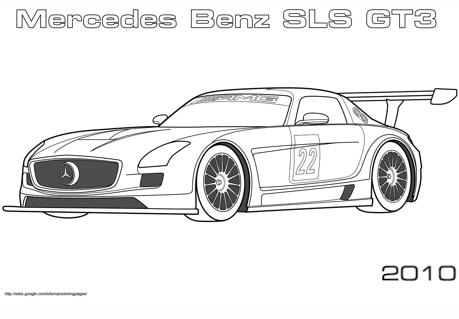 2010 Mercedes-Benz SLS GT3