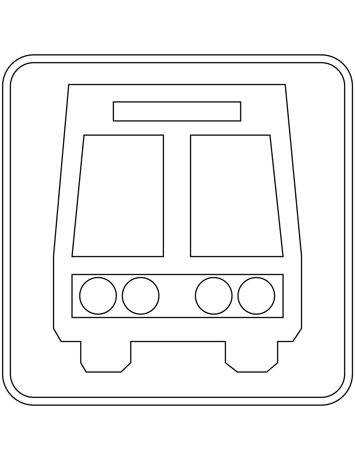 "Bus Stop" Sign in Mexico