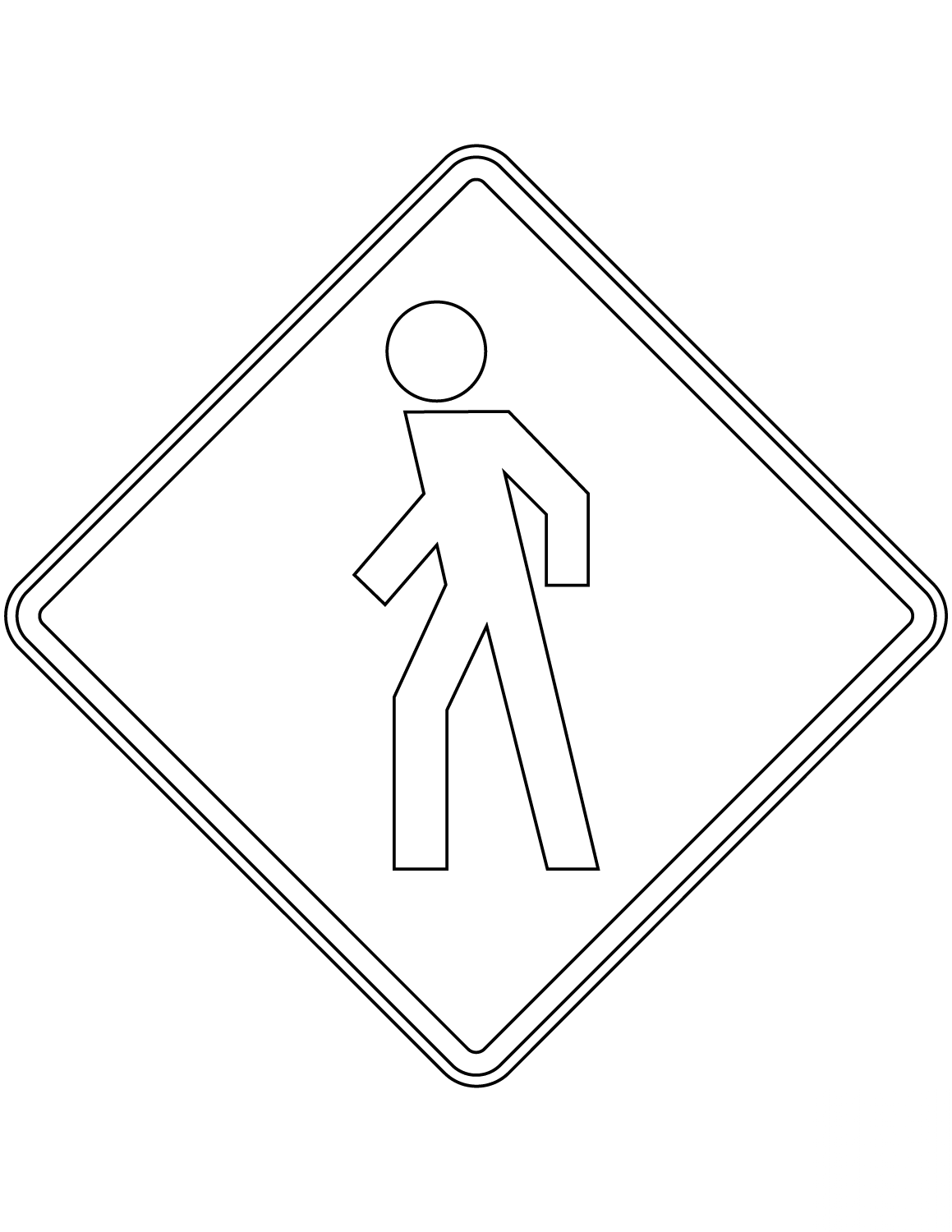 "Pedestrians" Sign in Mexico