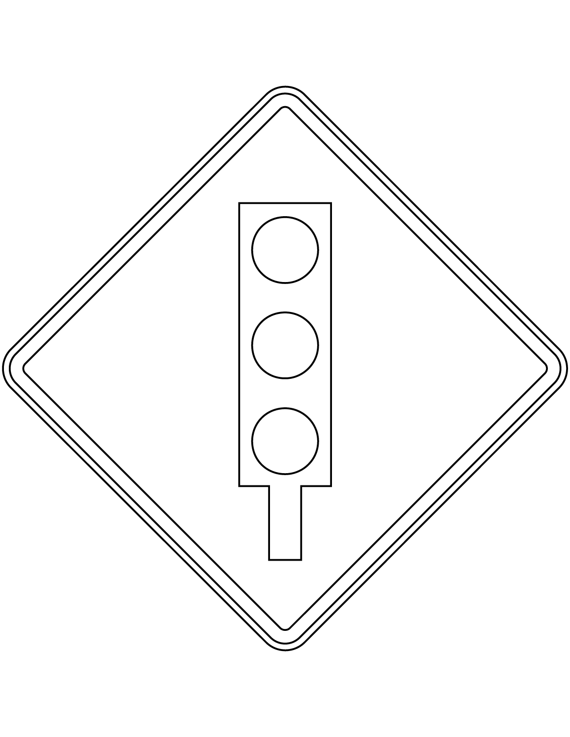 "Traffic Lights" Sign in Mexico