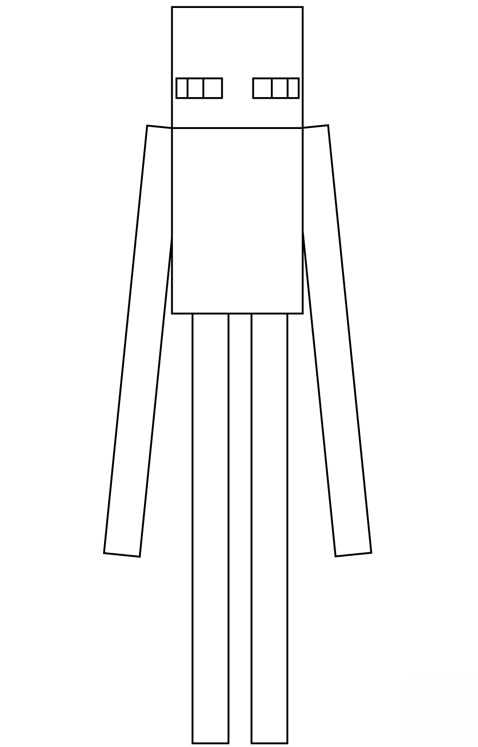 Enderman z Minecraftu