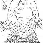 The Sumo Wrestler by Utagawa Kuniyoshi