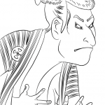 Kabuki Actor Otani by Toshusai Sharaku