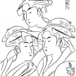 Three Beauties of the Present Day...