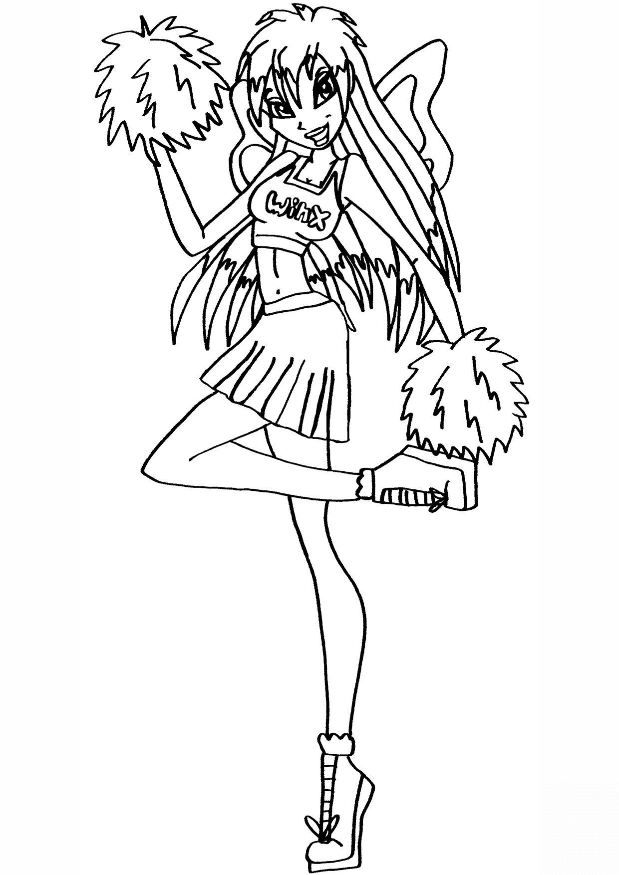 Winx Club Cheerleader Fairy