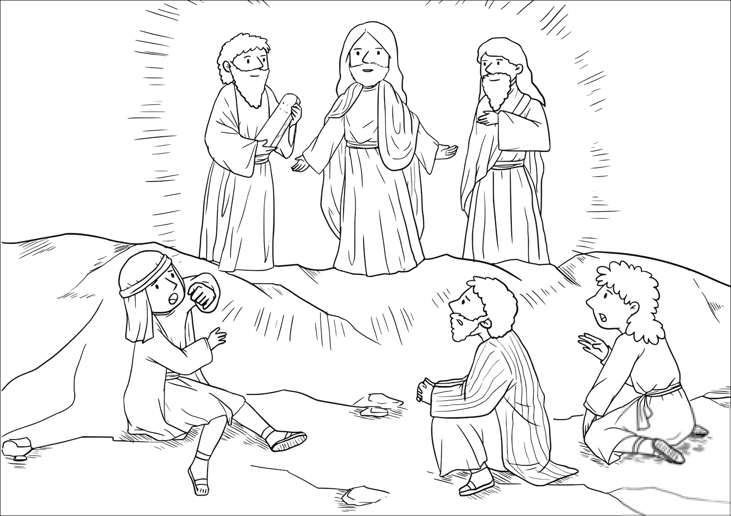 Moses and Elijah Appeared Before...