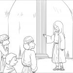 Jesus Heals a Crippled Woman on the...