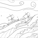 Jesus Calms the Storm (Mark 4:35-41)