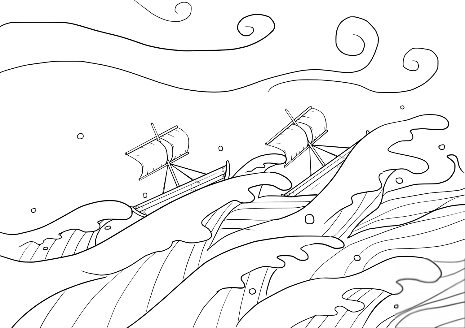 Jesus Calms the Storm (Mark 4:35-41)