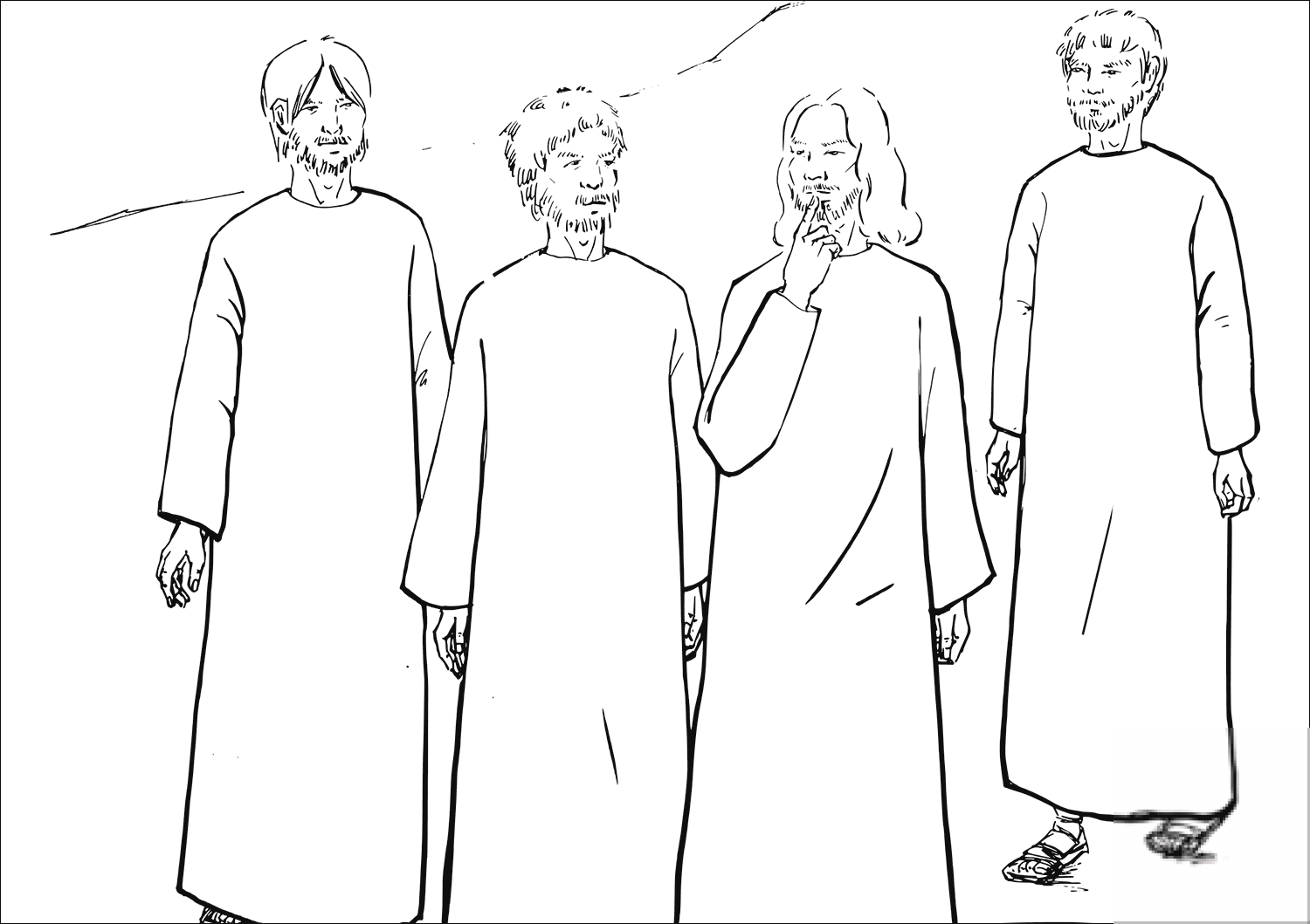 Jesus Instructed the Disciples Not...