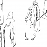 A Dead Young Man is Carried out the...