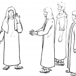 Blind Bartimaeus Receives His Sight