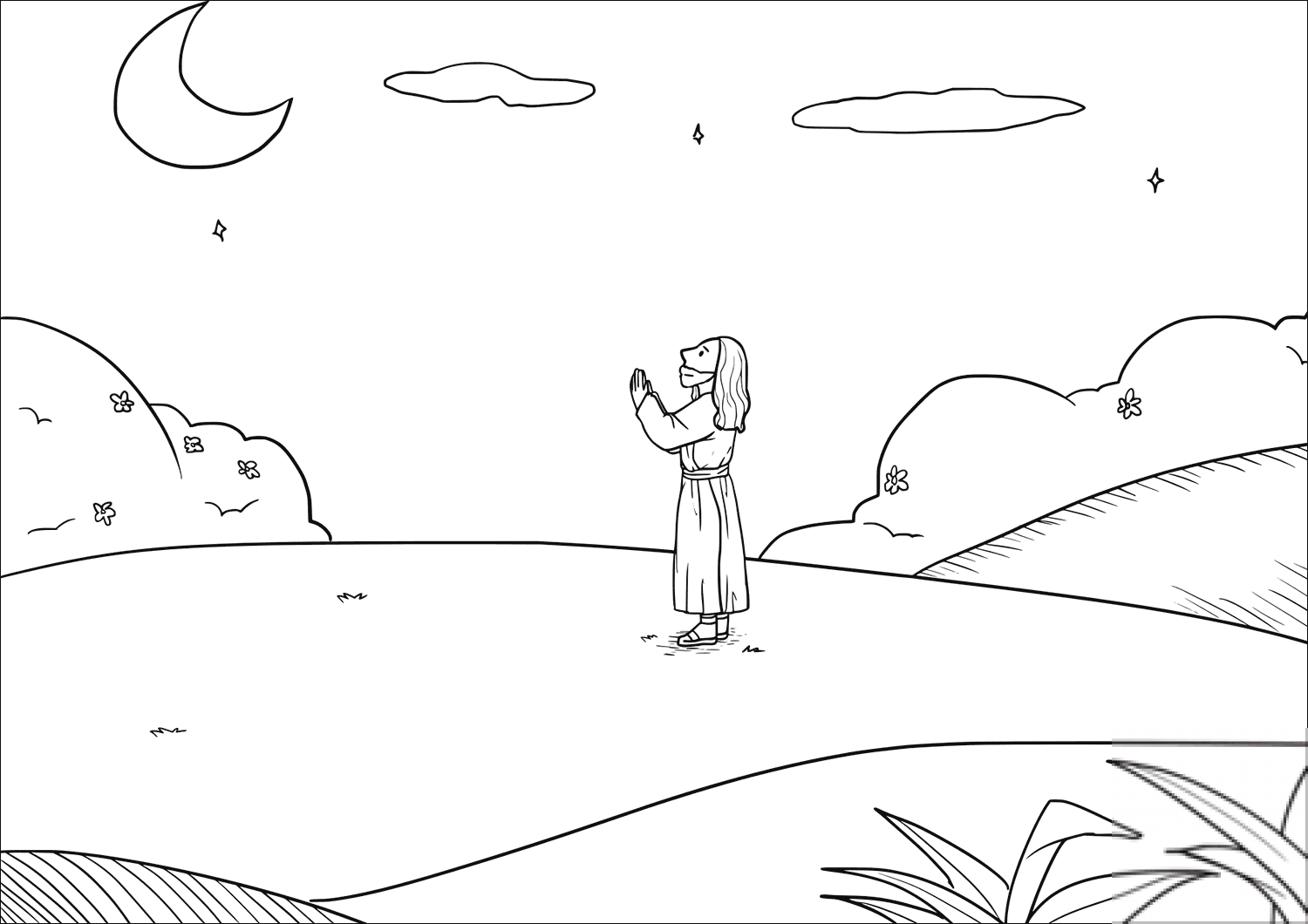 Jesus Went up on a Mountainside by...