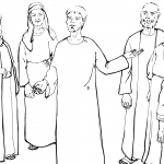 Healed Man Praising Jesus