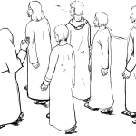 Jesus Leading the Way to Jerusalem