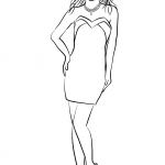 Short Strapless Prom Dress