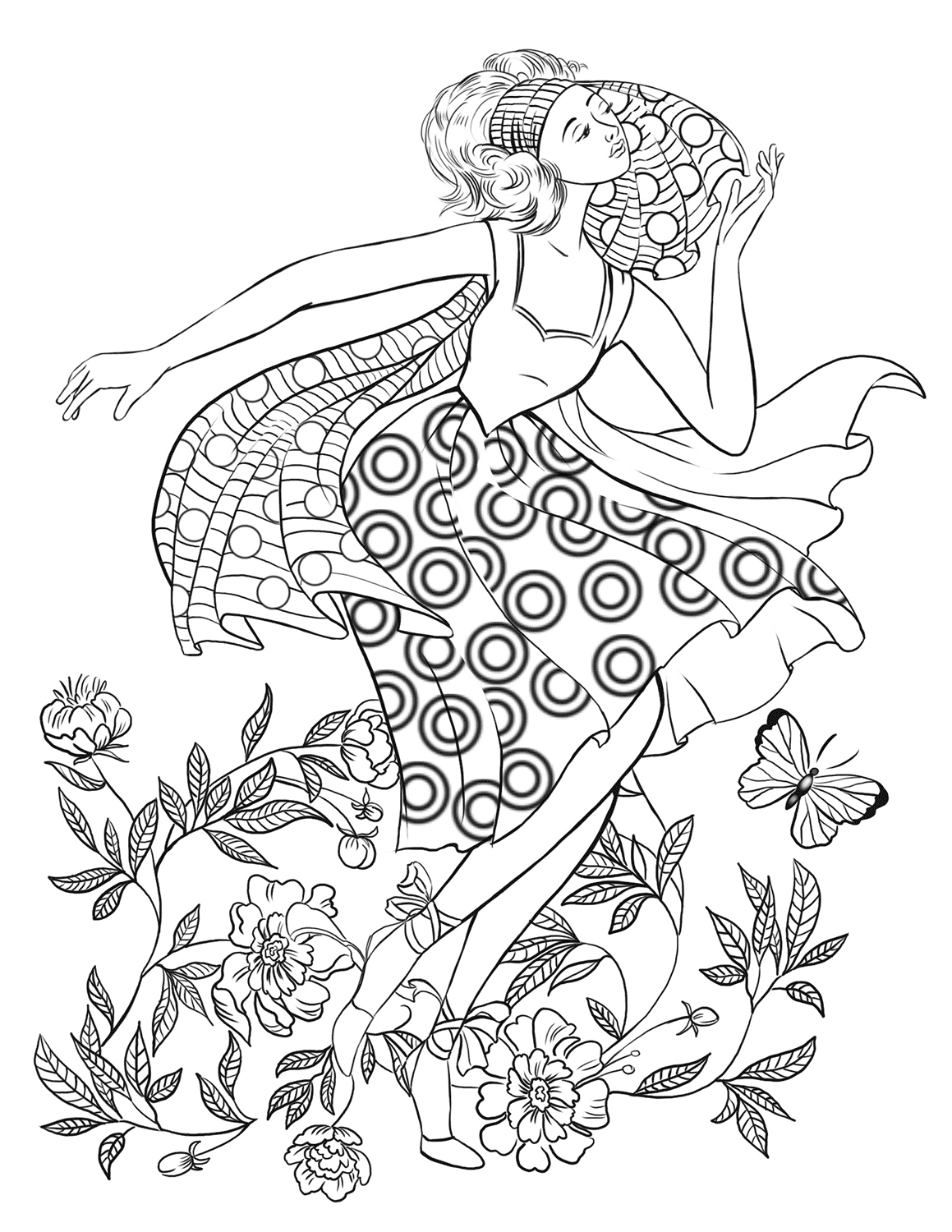 Dancing Woman from the 70's