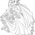 Lady from 70's with Paisley Motif