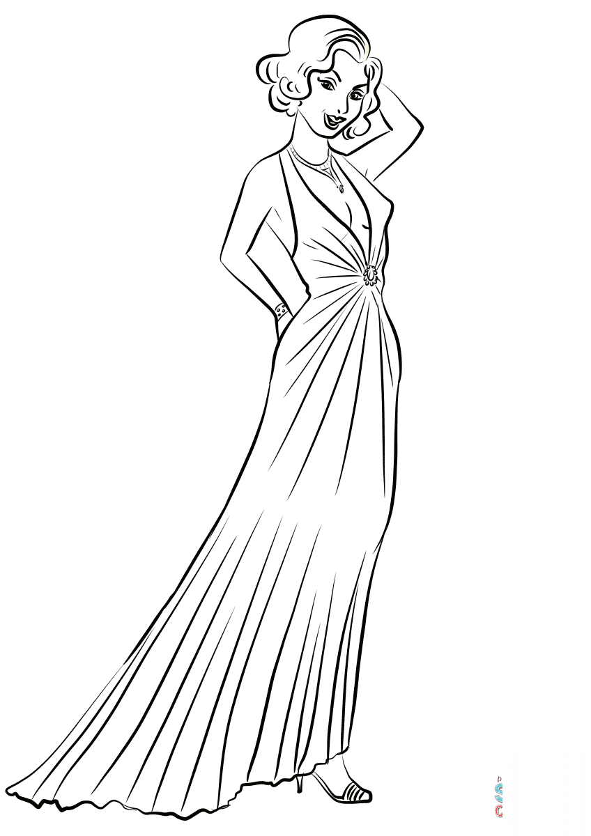 1930's Women's Evening Dresses