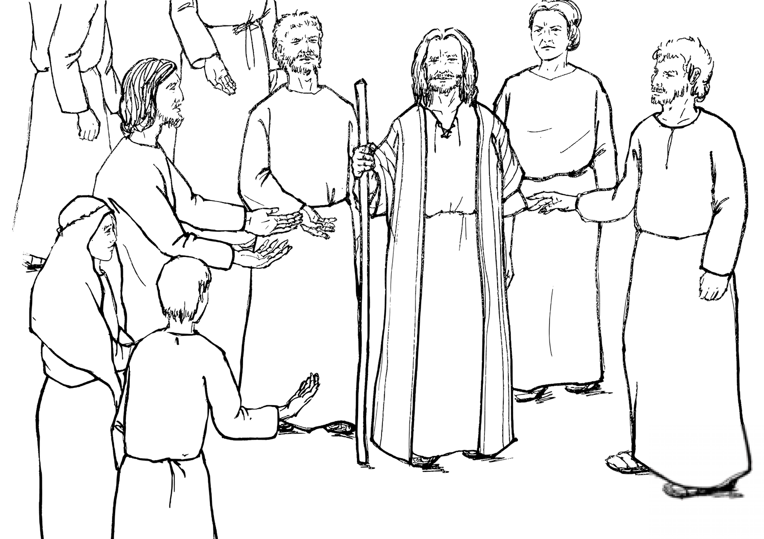 Moses Speaks to the Israelites