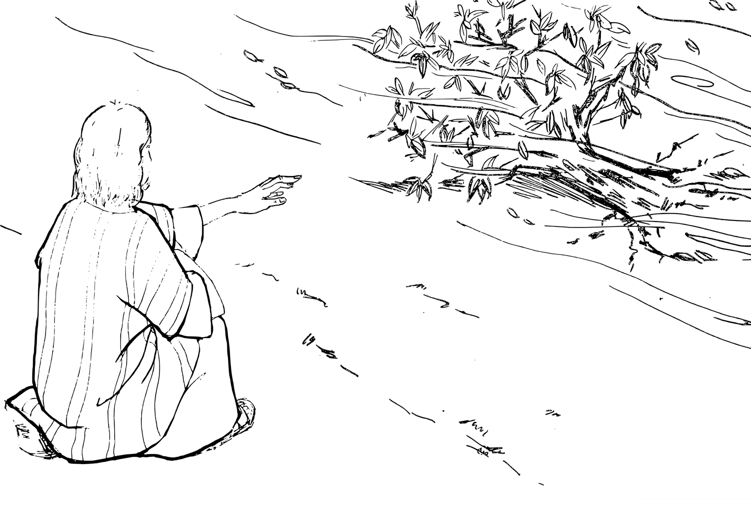 Moses Threw Piece of Wood into the...