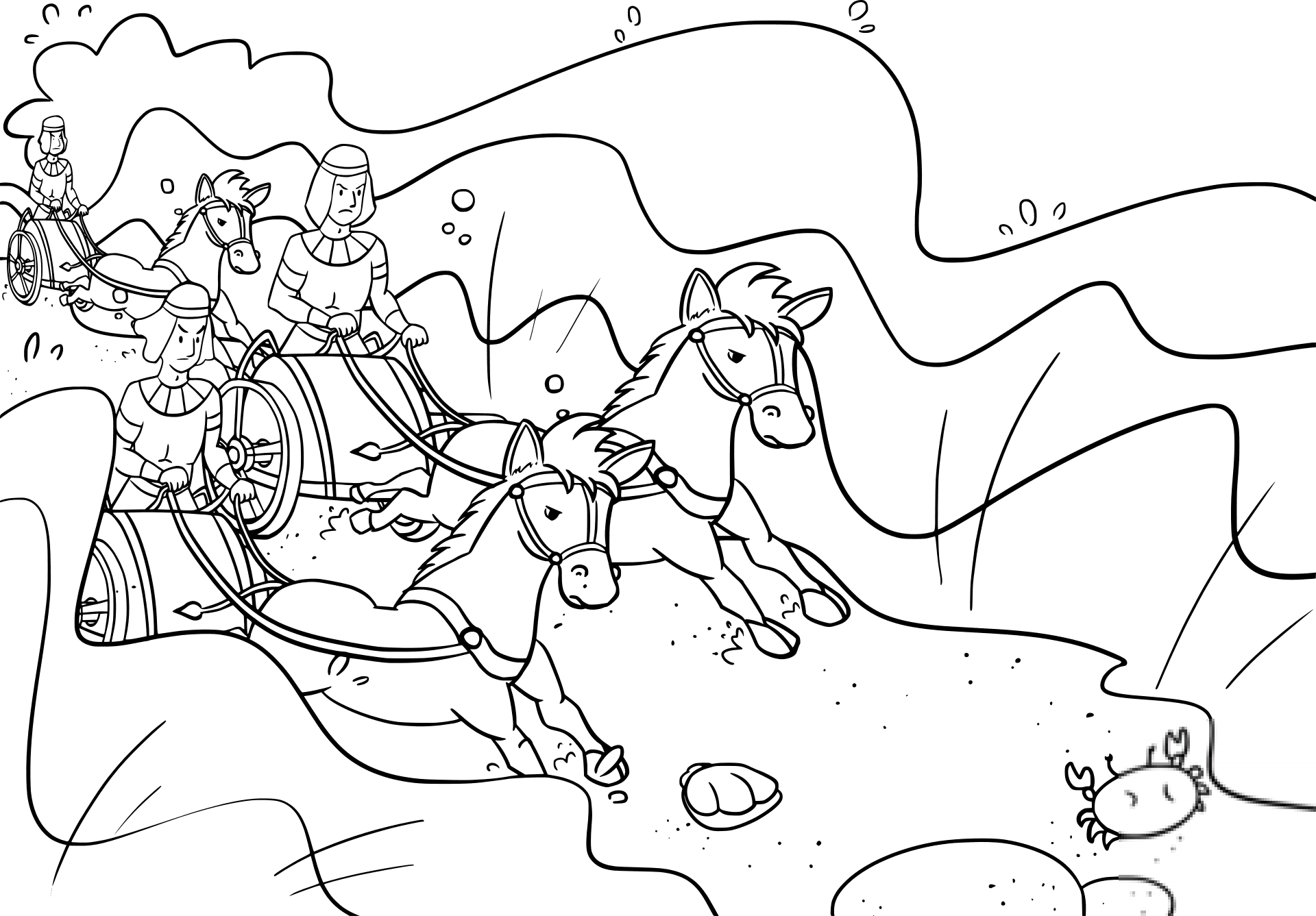 Pharaoh's Chariots Followed...