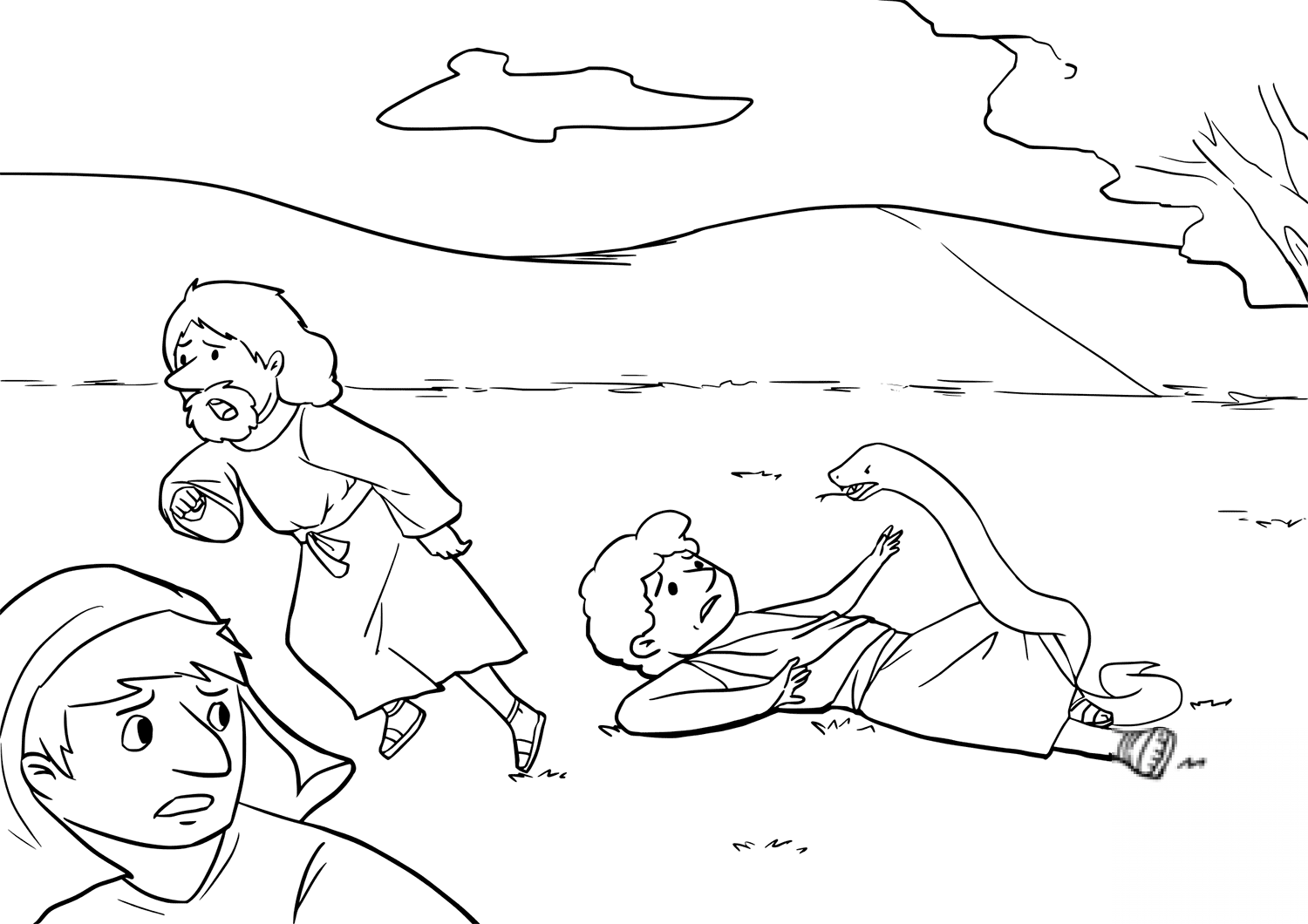 The Lord Send Venomous Snakes Among...