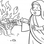 Moses Talking to God on the Mount...