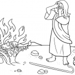 Moses Hid His Face Being Afraid to...