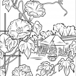 Morning Glory by Hiroshige