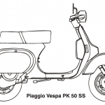 Piaggio Vespa Scooter