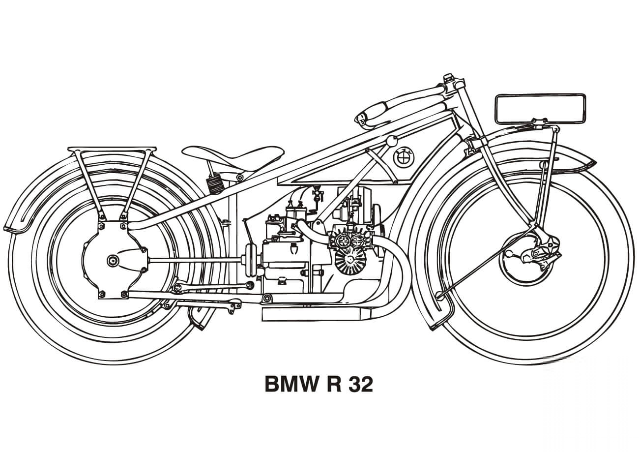 BMW R32 Motorcycle