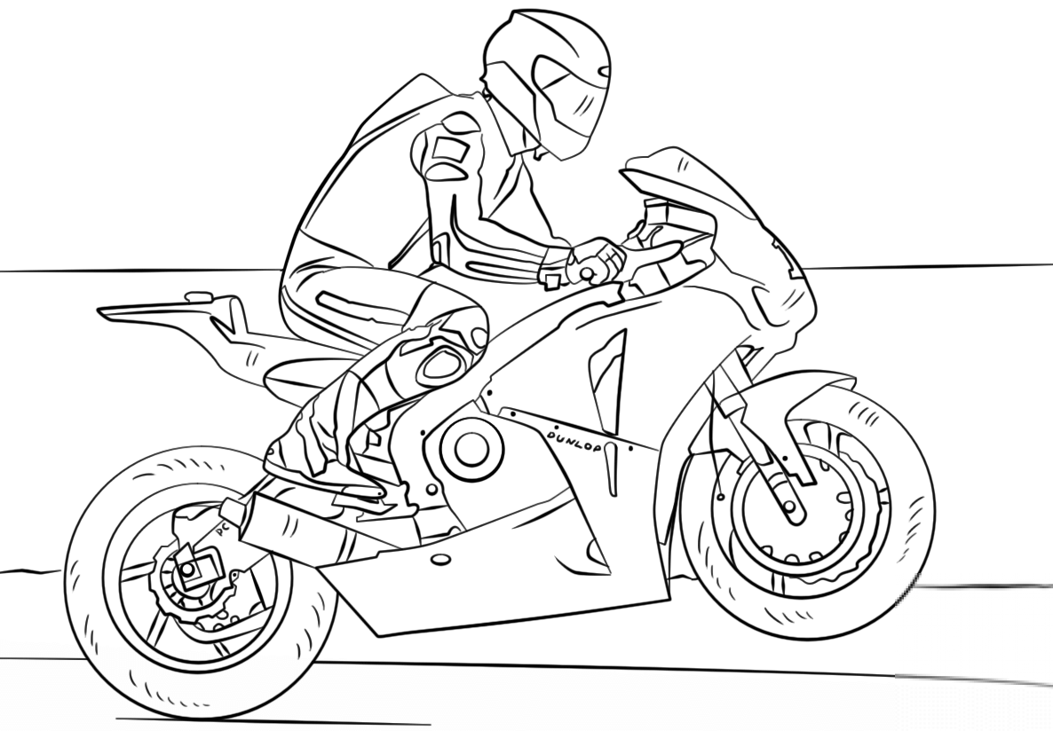 Racing Motorcycle