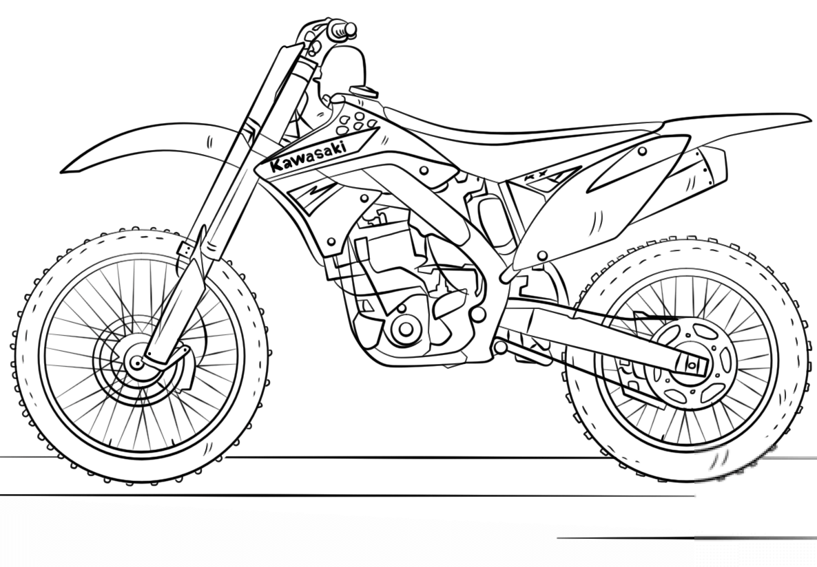 Kawasaki Motocross Bike