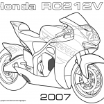 Motocykl wyścigowy Honda RC212V