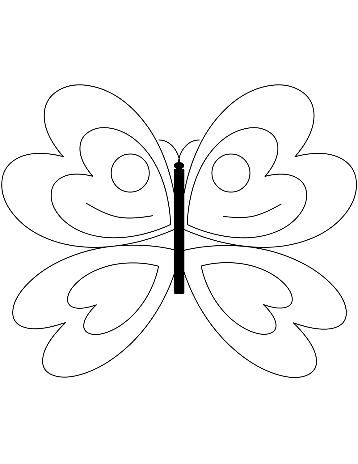 Simple Butterfly