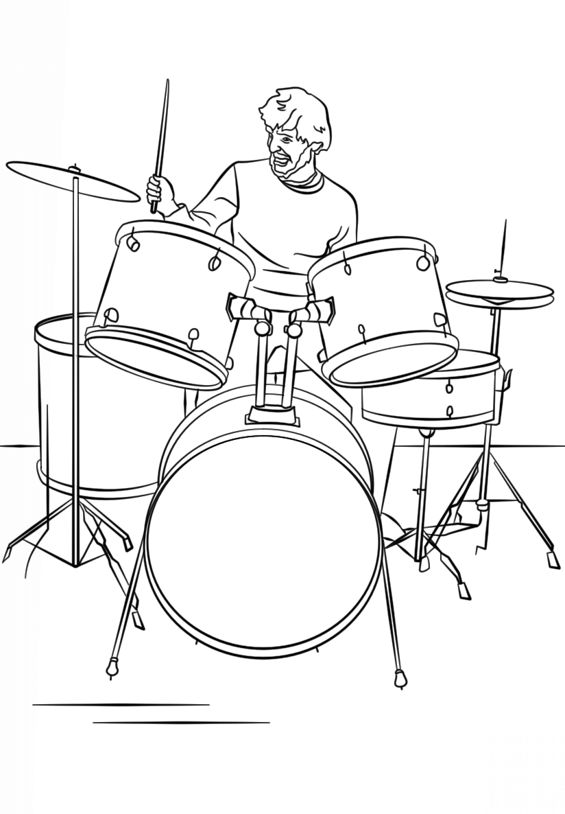 Drum Set Player