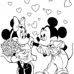 Sweet Valentine Couple in Love