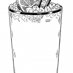 Glass of Ice Cold Drink